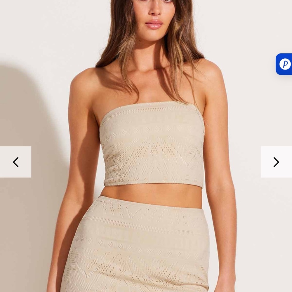 Vitamin A Harper crochet skirt and top set - Picture 3 of 12